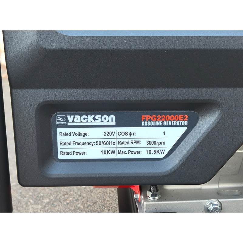 موتور برق بنزینی واکسون مدل FPG22000E2 ظرفیت ۱۰.۵ کیلووات استارتی - Image 3